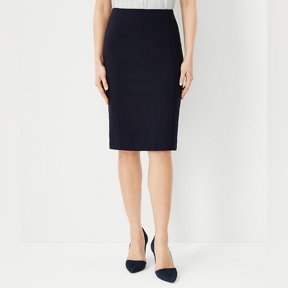 Ann Taylor Black Pencil Skirt